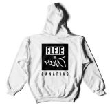 Fleje De Flow Basic Hoodie WHITE