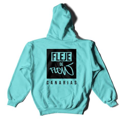 Fleje De Flow Basic Hoodie MENTA