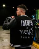 Chaqueta Fleje de flow Crew Varsity NEGRO
