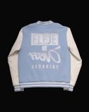 Chaqueta Fleje de flow Crew Varsity AZUL BEBE