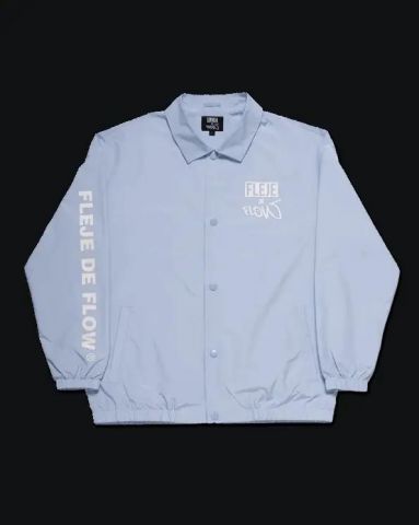 Fleje de flow Crew (Coach Jacket) AZUL BEBE