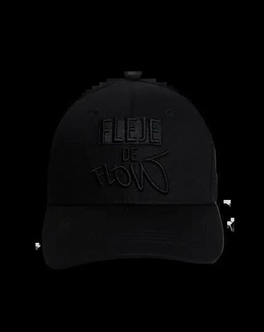 Gorra Fleje de flow Basic Béisbol NEGRO / NEGRO