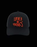 Gorra de camionero Fleje de flow Basic NEGRO