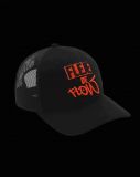 Gorra de camionero Fleje de flow Basic NEGRO