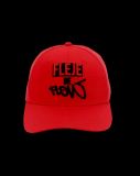 Gorra Fleje de flow Fest Trucker ROJO