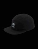 Gorra Fleje de flow Basic Colleccion 5 Panel NEGRO