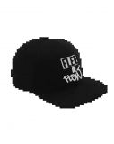 Gorra Fleje de flow Basic Snapback NEGRO