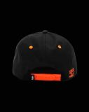 Gorra Fleje de flow Crew Snapback NEGRO