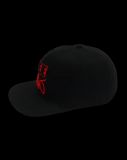 Gorra Fleje de flow Fest Snapback NEGRO