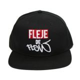 Fleje de Flow Classic Logo Snapback (Black)