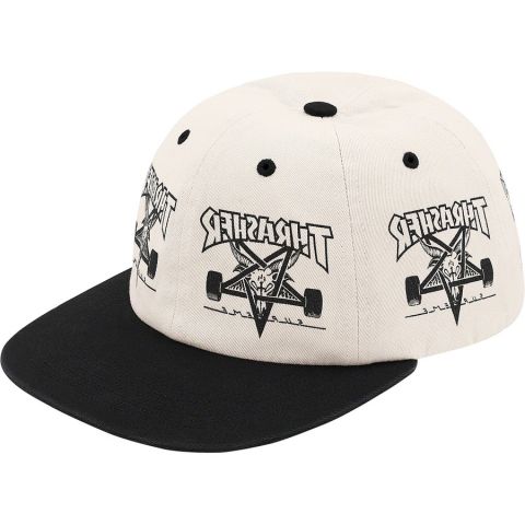 Supreme® / Thrasher® 6-Panel WHITE