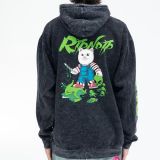 RIPNDIP ® Childs Play Hoodie (Black Wash) TIE DYE