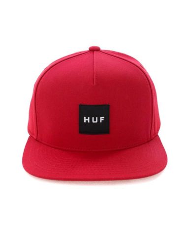 HUF ® Essentials Box Logo Snapback O/S RED