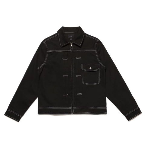 HUF ® Lincoln Trucket Jacket BLACK