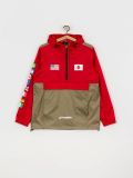HUF ® Flags Anorak Jacket CYBER RED