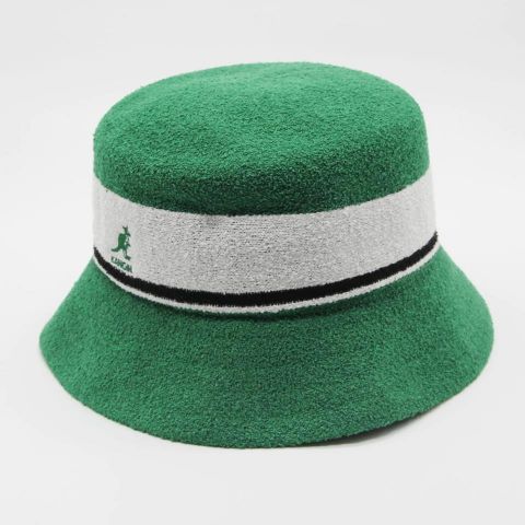 Kangol ® Bermuda Stripe Bucket TURF GREEN