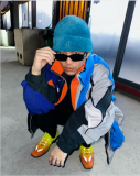 Kangol ® Faux Fur Beanie MARINE TEAL