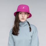 Kangol ® Washed Bucket ELECTRIC PINK