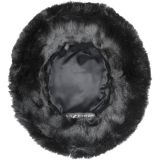 Kangol ® Faux Fur Bucket SOLID BLACK
