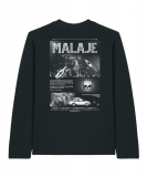 Camiseta M/L Malaje - NEGRO