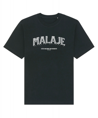 Camiseta Malaje ¨Oversize¨ - NEGRO