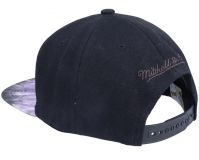 Mitchell & Ness ® Blitzed Black Snapback Lakers