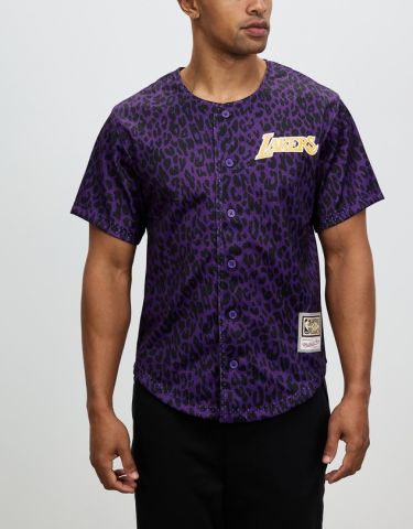 Mitchell & Ness Wild Life Mesh Jersey L.A. Lakers