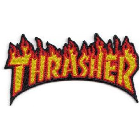 Thrasher Flame Patches