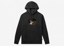 Huf X Pulp Fiction Burger P/O Hoodie BLACK