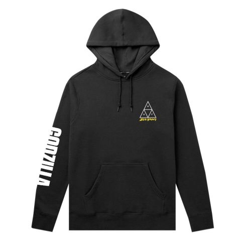 Huf VS Godzilla Godzilla TT P/O Hoodie BLACK