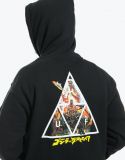 Huf VS Godzilla Godzilla TT P/O Hoodie BLACK