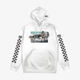 DGK ® Burnout Hoodie WHITE