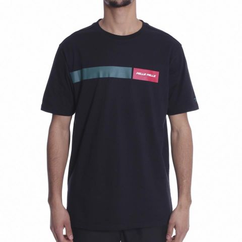 Pelle Pelle Finish Line T-Shirt-BLACK