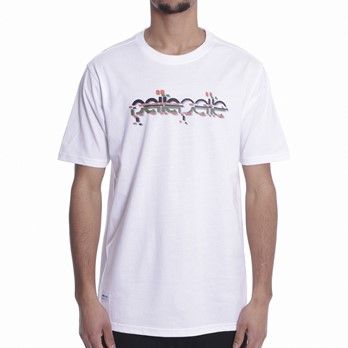 Pelle Pelle Confusion Logo T-Shirt-WHITE