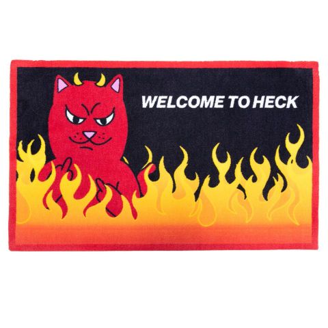 Ripndip Welcome To Heck Rug BLACL