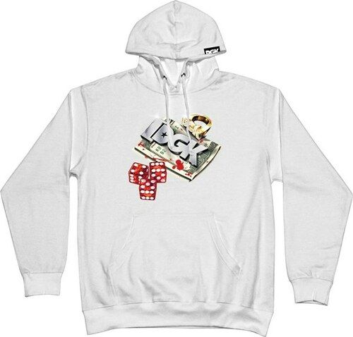 DGK ® Roll Out Hooded Fleece WHITE