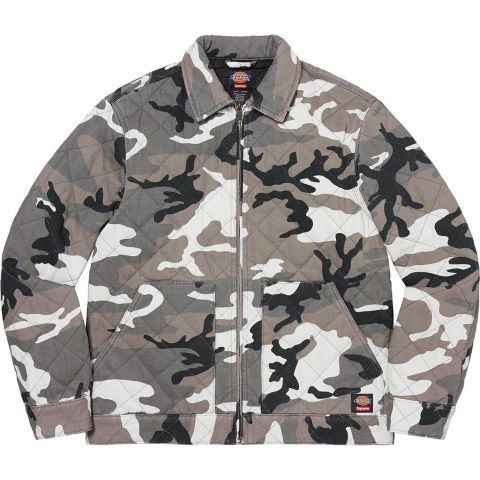 Supreme® / Dickies® Quilted Work Jacket - CAMO
