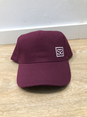 Supreme Style Curved Cap BURGUNDY