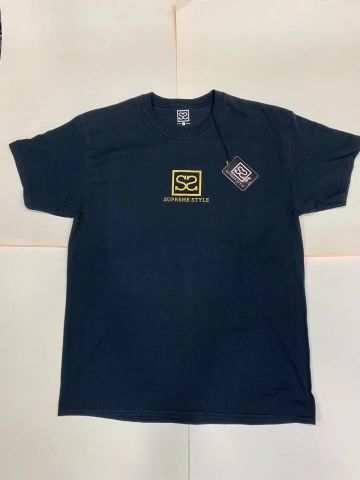 Supreme Style Basic Logo 1.0 Tee BLACK/GOLD