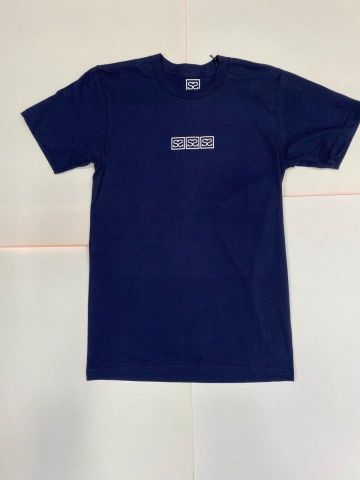 Supreme Style Box Logo Tee NAVY/WHITE