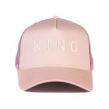 King ® Leyton Mesh Trucker Cap BLUSH PINK