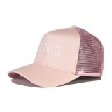 King ® Leyton Mesh Trucker Cap BLUSH PINK