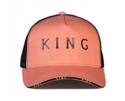 King ® Stepney Mesh Trucker Cap CORAL