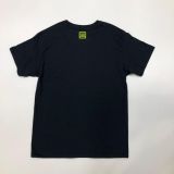 Supreme Style Script Tee BLACK/LIME