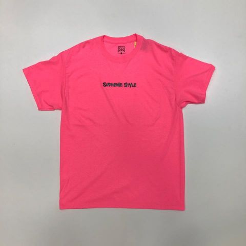 Supreme Style Script 9.2 BUBBLE GUM/BLACK