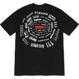 Supreme® Spiral Tee BLACK