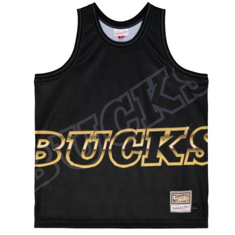 M&N Big Face 4.0 Fashion Tank Jersey Milwaukee Buc