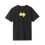 HUF Landmark Logo Tee BLACK