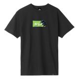 Huf VS Godzilla Bar Logo Tee BLACK