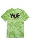 HUF x Haze Brush Tie Dye S/S Tee LIME